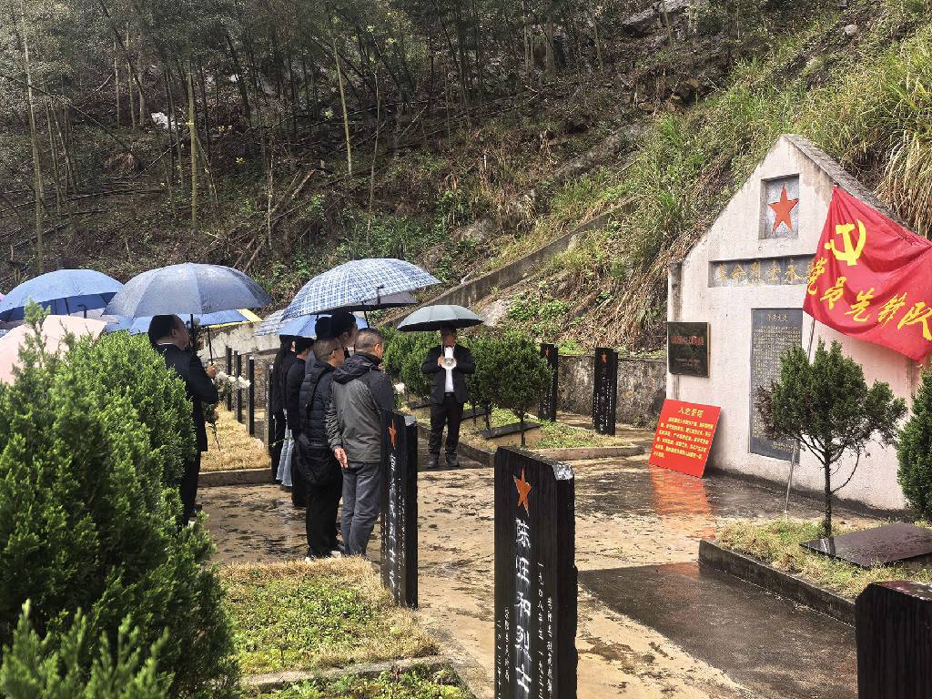 崇阳县桂花泉镇：风雨祭英烈 初心映丹心.jpg