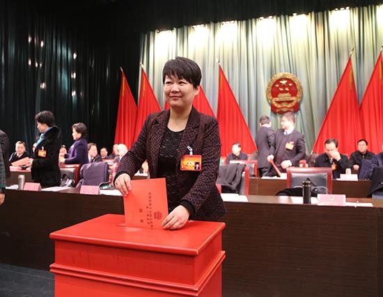崇阳县第十八届人大代表大会第三次会议举行第三次大会